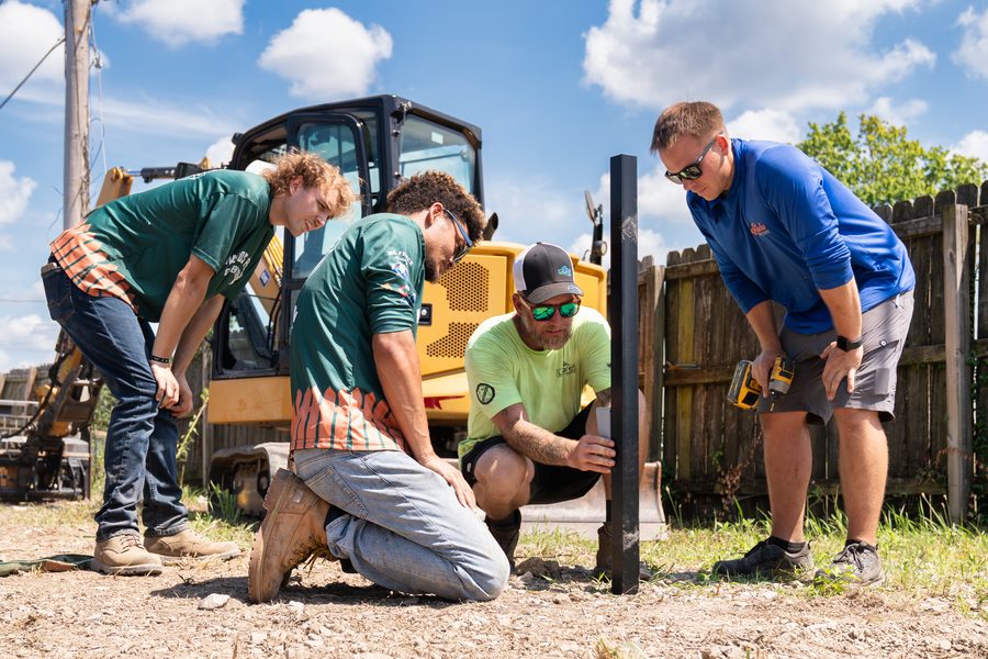 Commercial photography for Mr. Fence