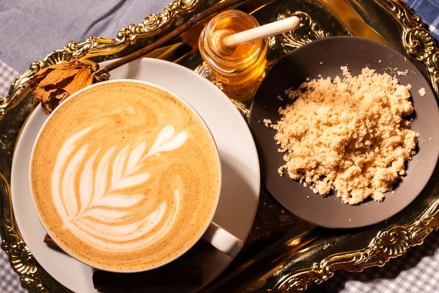 Spring menu drink photography